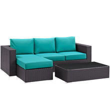 Load image into Gallery viewer, Convene 3 Piece Outdoor Patio Sofa Set by Modway
