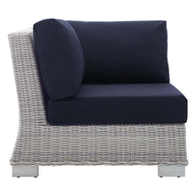 Load image into Gallery viewer, Conway Sunbrella¨ Outdoor Patio Wicker Rattan Corner Chair by Modway
