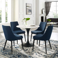 Load image into Gallery viewer, Lippa 36&quot; Round Faux Marble Dining Table by Modway
