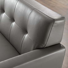 Load image into Gallery viewer, Engage Top-Grain Leather Living Room Lounge Sofa by Modway
