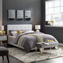 Load image into Gallery viewer, Amira Upholstered Fabric King Bed by Modway
