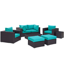 Load image into Gallery viewer, Convene 8 Piece Outdoor Patio Sectional Set by Modway
