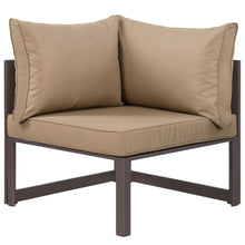 Load image into Gallery viewer, Fortuna Corner Outdoor Patio Armchair by Modway
