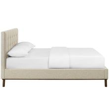 Load image into Gallery viewer, McKenzie Biscuit Tufted Upholstered Fabric Queen Platform Bed by Modway
