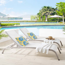 Load image into Gallery viewer, Savannah Outdoor Patio Mesh Chaise Lounge Set of 2 by Modway
