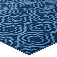 Load image into Gallery viewer, Frame Transitional Moroccan Trellis 5x8 Area Rug by Modway
