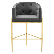 Load image into Gallery viewer, Savour Tufted Performance Velvet Bar Stool by Modway
