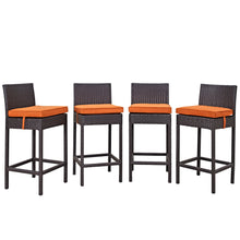Load image into Gallery viewer, Convene 4 Piece Outdoor Patio Pub Set
