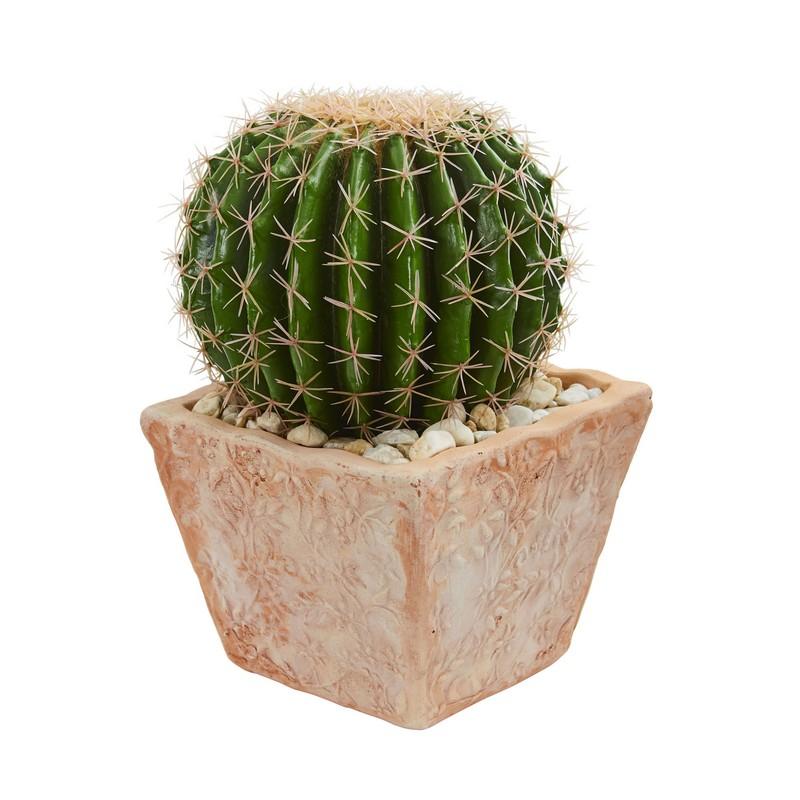 Cactus Artificial Plant in Terra Cotta Planter
