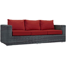 Load image into Gallery viewer, Summon Outdoor Patio Sunbrella¨ Sofa by Modway
