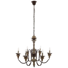 Load image into Gallery viewer, Bountiful Vintage French Pendant Ceiling Light Candelabra Chandelier by Modway
