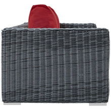 Load image into Gallery viewer, Summon Outdoor Patio Sunbrella¨ Loveseat by Modway
