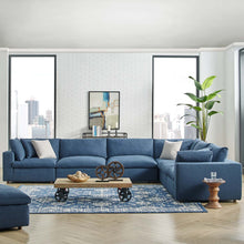 Load image into Gallery viewer, Commix Down Filled Overstuffed 6 Piece Sectional Sofa Set
