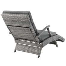 Load image into Gallery viewer, Envisage Chaise Outdoor Patio Wicker Rattan Lounge Chair by Modway
