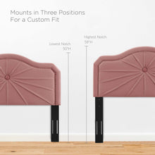 Load image into Gallery viewer, Kristin Pleated Performance Velvet King/California King Headboard by Modway
