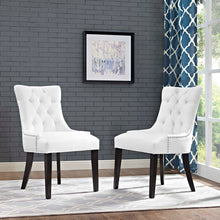 Load image into Gallery viewer, Regent Vinyl Dining Side Chair Set of 2 by Modway
