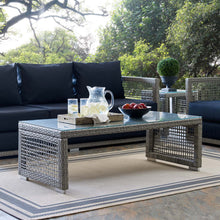 Load image into Gallery viewer, Aura Rattan Outdoor Patio Coffee Table by Modway
