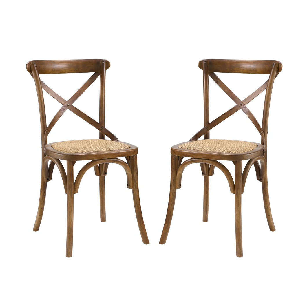 Gear Dining Side Chair Set of 2 by Modway