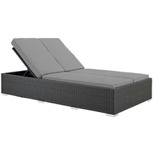 Load image into Gallery viewer, Sojourn Outdoor Patio Sunbrella¨ Double Chaise by Modway
