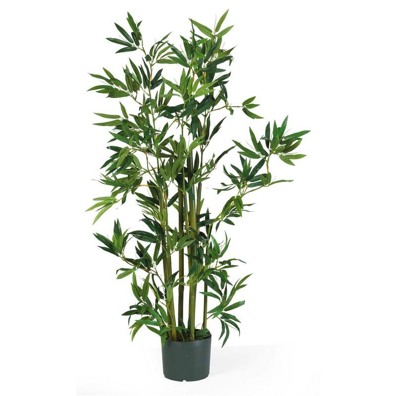 4' Bamboo Silk Plant 5040 By Nearly Natural