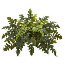 Load image into Gallery viewer, 32&quot; Holly Fern Artificial Ledge Plant
