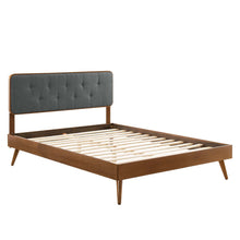 Load image into Gallery viewer, Bridgette Wood Queen Platform Bed With Splayed Legs by Modway
