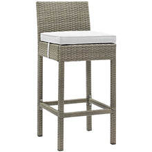 Load image into Gallery viewer, Conduit Outdoor Patio Wicker Rattan Bar Stool Set of 2 by Modway

