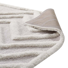 Load image into Gallery viewer, Whimsical Pathway Abstract Chevron Shag 5x8 Area Rug by Modway
