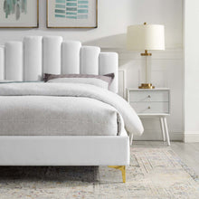 Load image into Gallery viewer, Olivia Performance Velvet Queen Platform Bed by Modway
