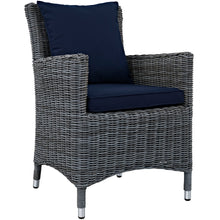 Load image into Gallery viewer, Summon 9 Piece Outdoor Patio Sunbrella¨ Dining Set by Modway
