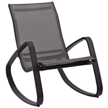 Load image into Gallery viewer, Traveler Rocking Outdoor Patio Mesh Sling Lounge Chair by Modway
