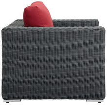 Load image into Gallery viewer, Summon Outdoor Patio Fabric Sunbrella¨ Armchair by Modway
