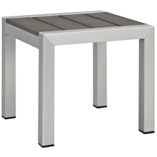 Load image into Gallery viewer, Shore 3 Piece Outdoor Patio Aluminum Chaise with Cushions by Modway

