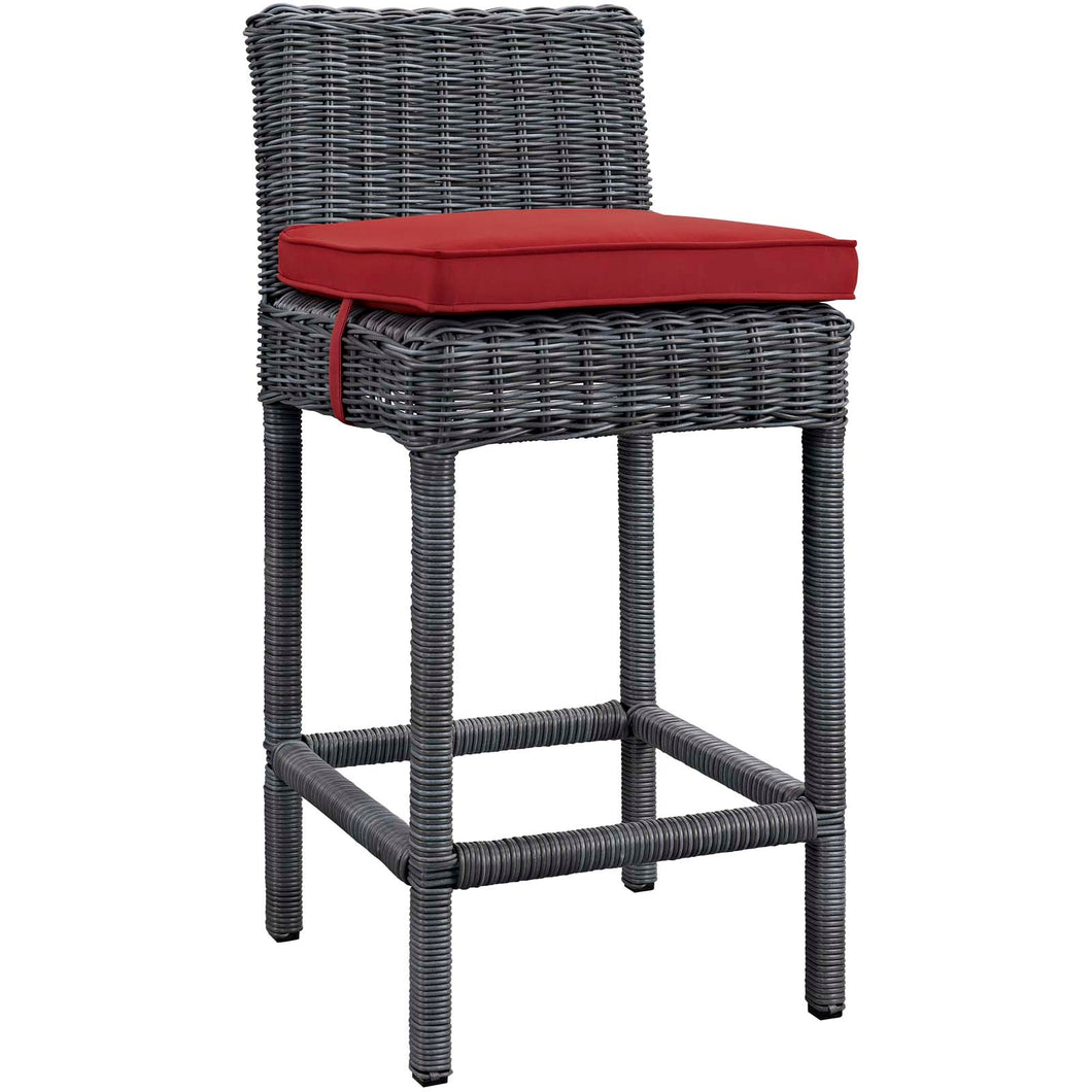 Summon Outdoor Patio Sunbrella¨ Bar Stool by Modway