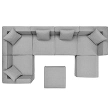 Load image into Gallery viewer, Saybrook 7-Piece Outdoor Patio Upholstered Sectional Sofa by Modway
