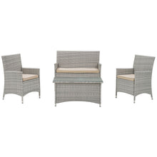 Load image into Gallery viewer, Bridge 4 Piece Outdoor Patio Patio Conversation Set by Modway
