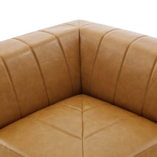 Load image into Gallery viewer, Bartlett Vegan Leather Corner Chair by Modway
