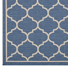 Load image into Gallery viewer, Avena Moroccan Quatrefoil Trellis Indoor and Outdoor 5x8 Area Rug by Modway
