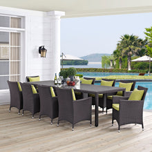 Load image into Gallery viewer, Convene 11 Piece Outdoor Patio Dining Set by Modway
