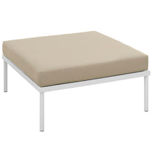 Load image into Gallery viewer, Harmony Outdoor Patio Aluminum Ottoman by Modway
