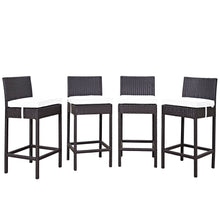 Load image into Gallery viewer, Convene 4 Piece Outdoor Patio Pub Set by Modway
