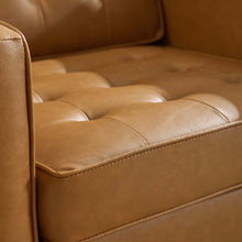 Load image into Gallery viewer, Loft Tufted Vegan Leather Armchair by Modway
