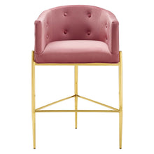 Load image into Gallery viewer, Savour Tufted Performance Velvet Bar Stool by Modway

