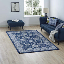 Load image into Gallery viewer, Kazia Distressed Floral Lattice 5x8 Area Rug by Modway
