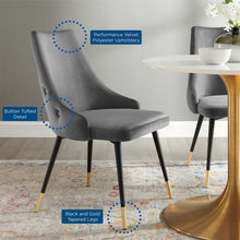 Load image into Gallery viewer, Adorn Tufted Performance Velvet Dining Side Chair by Modway
