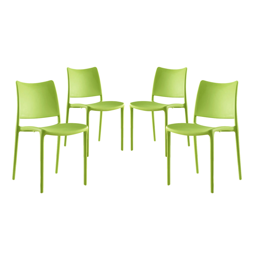 Hipster Dining Side Chair Set of 4 by Modway