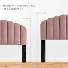 Load image into Gallery viewer, Veronique Performance Velvet Full/Queen Headboard by Modway
