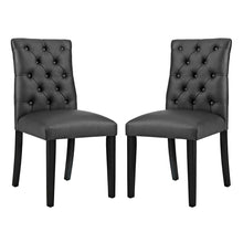 Load image into Gallery viewer, Duchess Dining Chair Vinyl Set of 2
