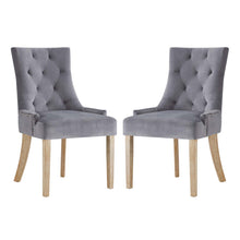 Load image into Gallery viewer, Pose Performance Velvet Dining Chair Set of 2 by Modway
