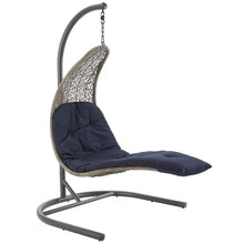 Load image into Gallery viewer, Landscape Hanging Chaise Lounge Outdoor Patio Swing Chair by Modway
